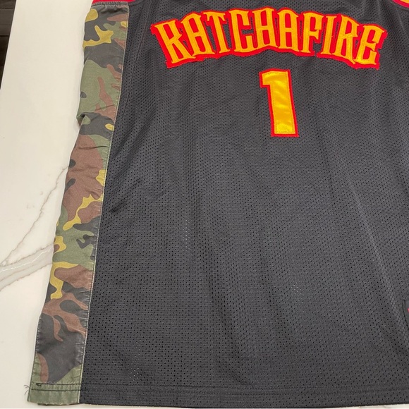 Selah Shirts Selah Jersey Men Medium Black Rastafarian Basketball